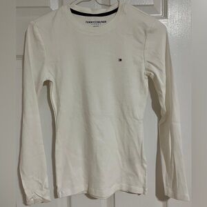 Tommy Hilfiger woman Cream Long Sleeve Tee